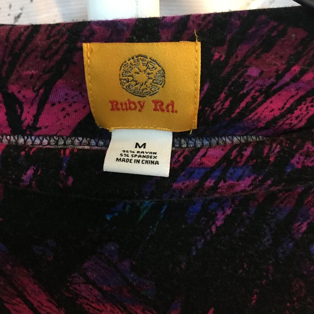 Ruby Rd. Women's Long Sleeve Blouse - Picture 3 of 4